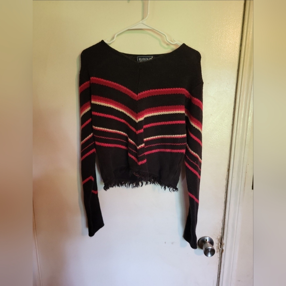 Vintage Cropped Sweater